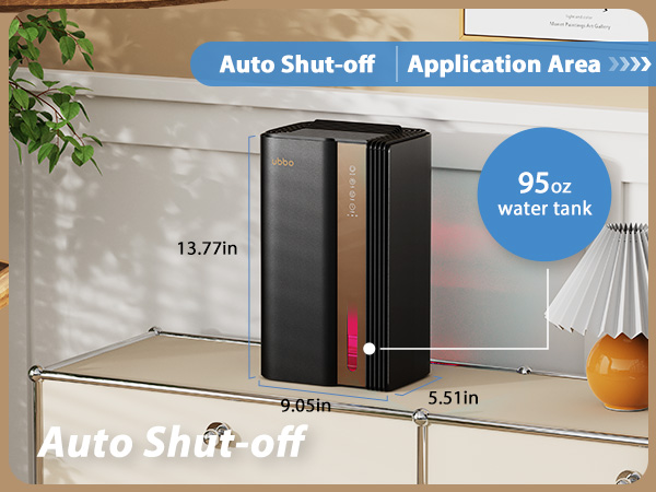 Quiet dehumidifiers