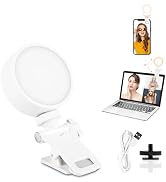 Ring Light for Phone, 60 LED Phone Light with Rechargeable and 3 Light Modes, Magnetic Back Selfi...
