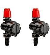 Rain Bird MSF2PKS Drip Irrigation 10-32 Threaded Micro-Spray Nozzle, 360° Full Circle Pattern, 0 ...