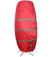 Sattiyrch Upright Christmas Tree Storage Bag,Fits Up to 7.5 ft Tall Artificial Tree,Heavy Duty 60...