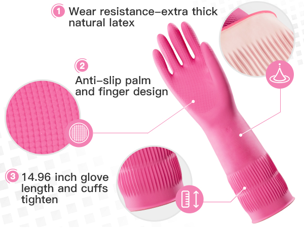 DISHWASHING GLOVES