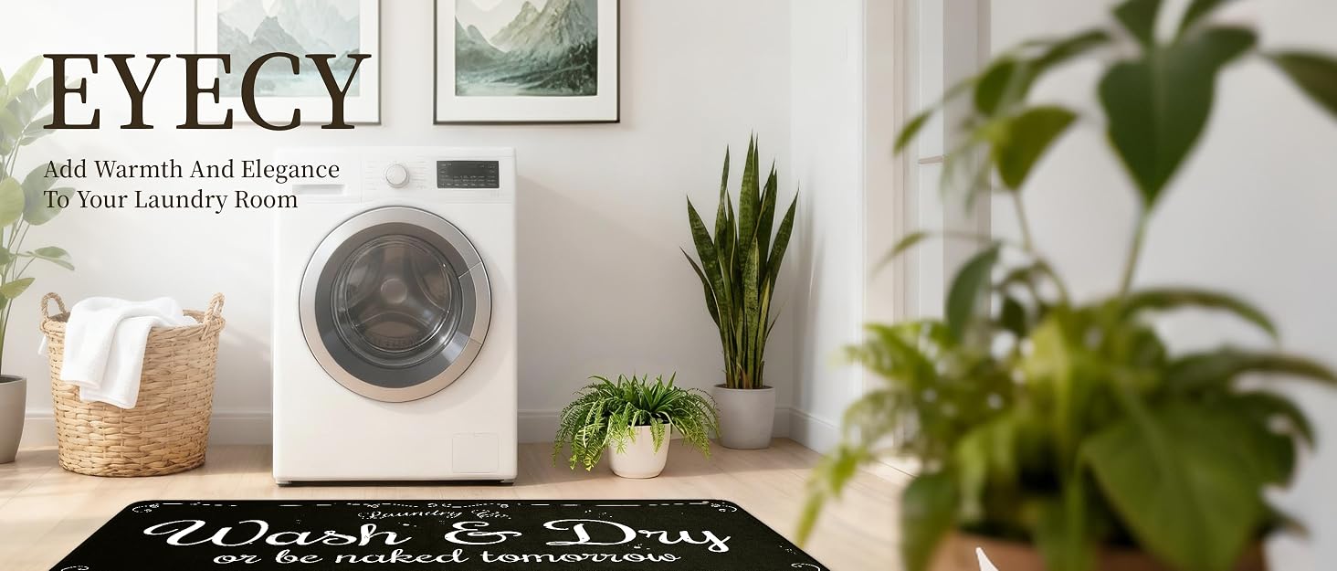 Laundry Rugs for Laundry Room Decor