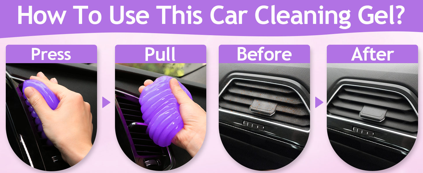 car cleaning gel