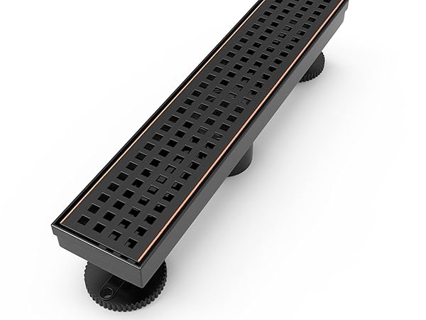 oil rubbed bronze shower drian