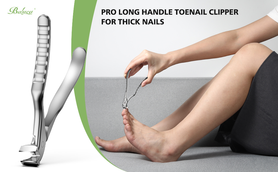 long handle toenail clipper for seniors for thick nails nail clipper for hard toenail