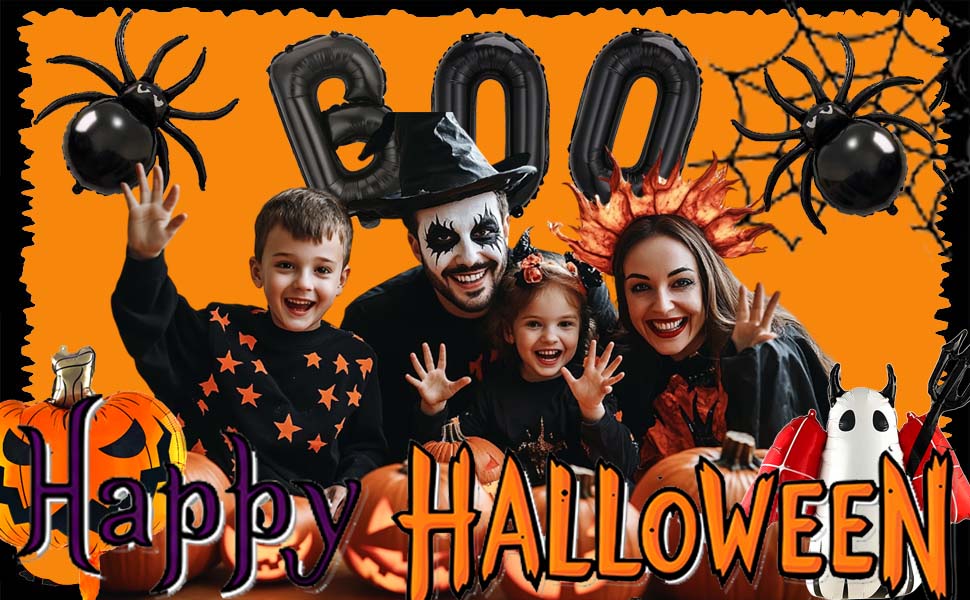 halloween foil balloons