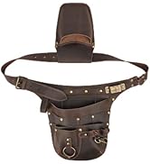 Tourbon Leather Garden Florist Tool Belt Utility Apron Tools Holster Waist Pouch Electrician Carp...