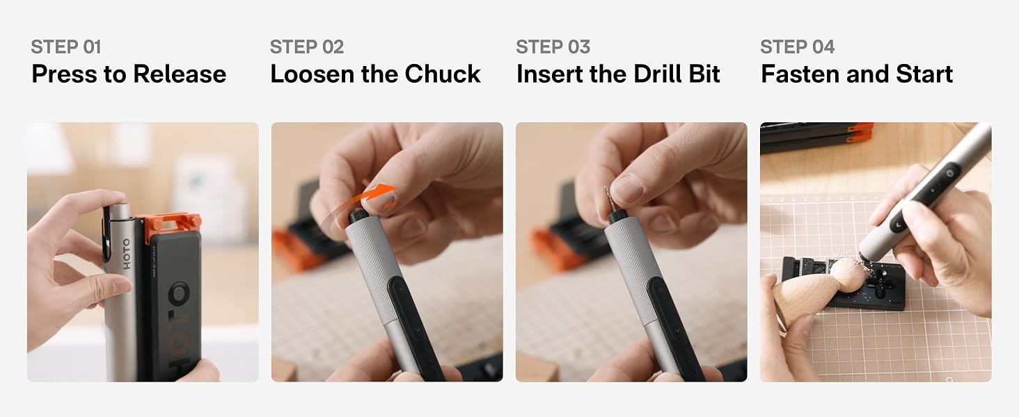 HOTO SNAPBLOQ D-A03 Electric Mini Drill