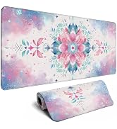 Japanese Mouse Pad,XL Large Mouse Mat,Long Extended Desk Mat, Non-Slip Rubber Stitched Edges (MP-30)
