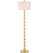 SAFAVIEH Lighting Collection Aurelia Farmhouse Antique Gold 64-inch Living Room Bedroom Home Offi...