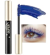 Colored Mascara Set,Sapphire Royal Blue Colorful Mascara Long Lasting Waterproof Hyperallergenic ...