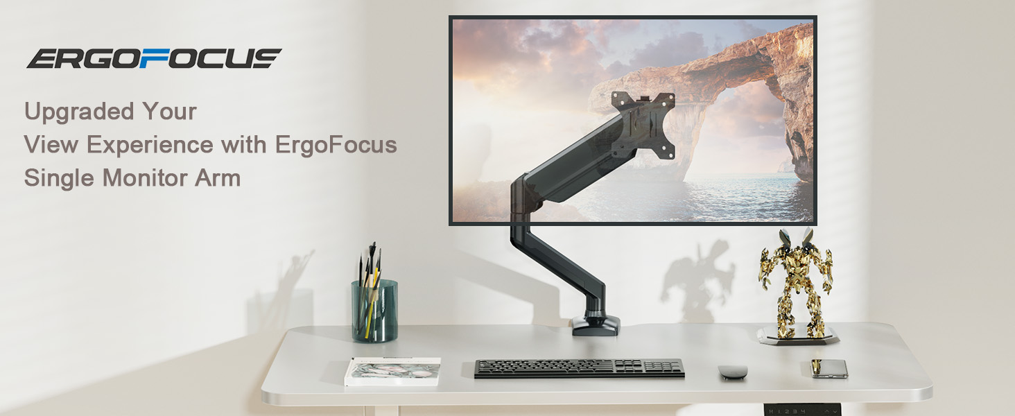 single monitor arm