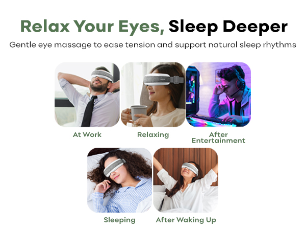Relax Your Eyes, Sleep Deeper Gentle eye massage to ease tension and support natural sleep rhythms