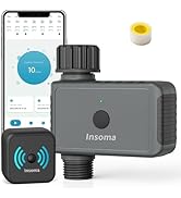 WiFi Sprinkler Timer, WiFi Water Timer for Garden, Smart Hose Timer with WiFi Hub Support 2.4GHz,...