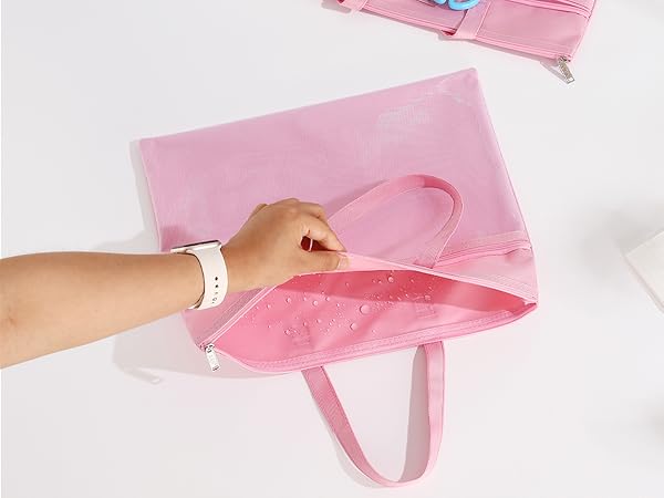 Zipper Pouch with Handle