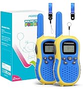 FOREDOM Walkie Talkies for Kids Walkie Talkies Long Range for Boys Age 3 to 12 Year Old Birthday ...