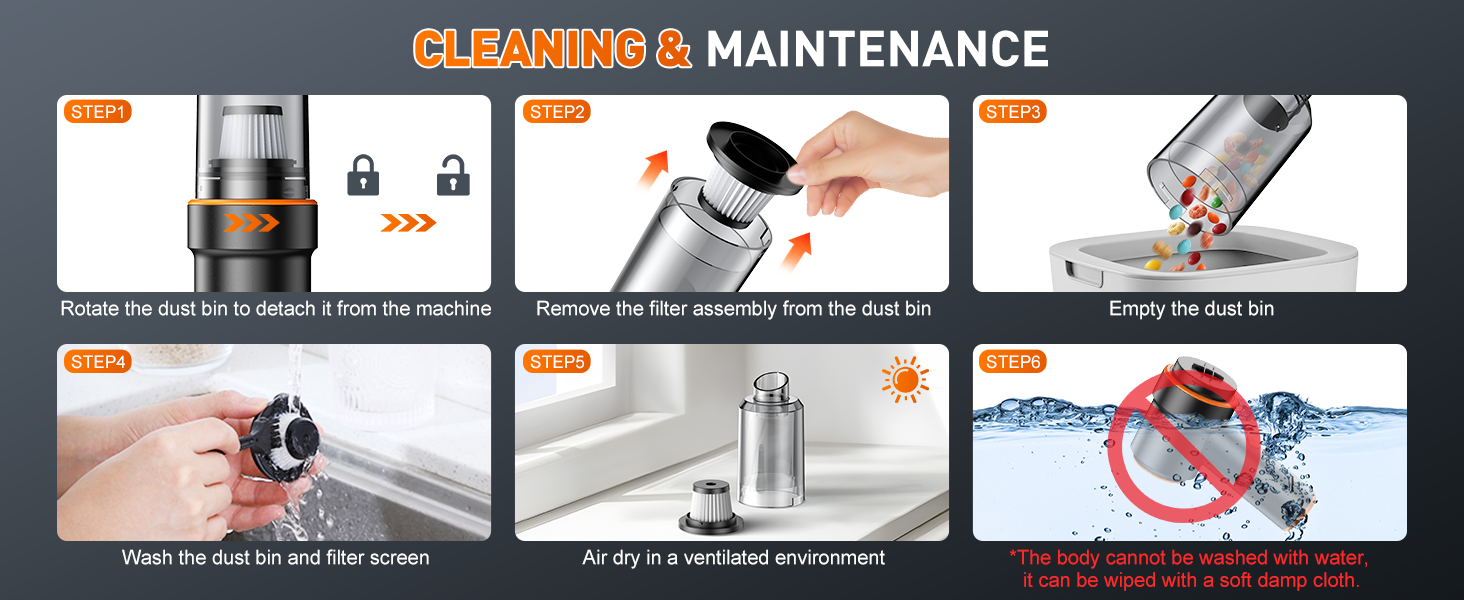 handheld vacuum cleaner