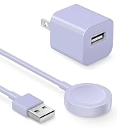 apple watch charger purple