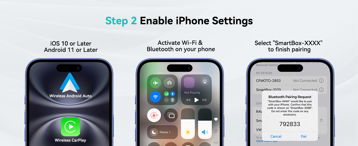Step 2 Enable iPhone Settings