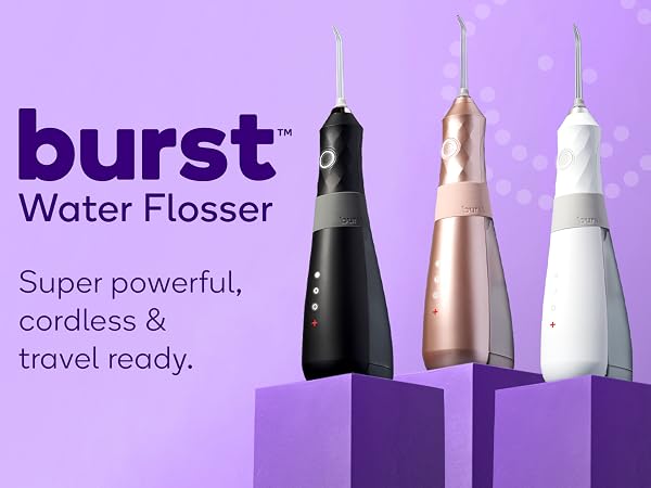 burst water flosser