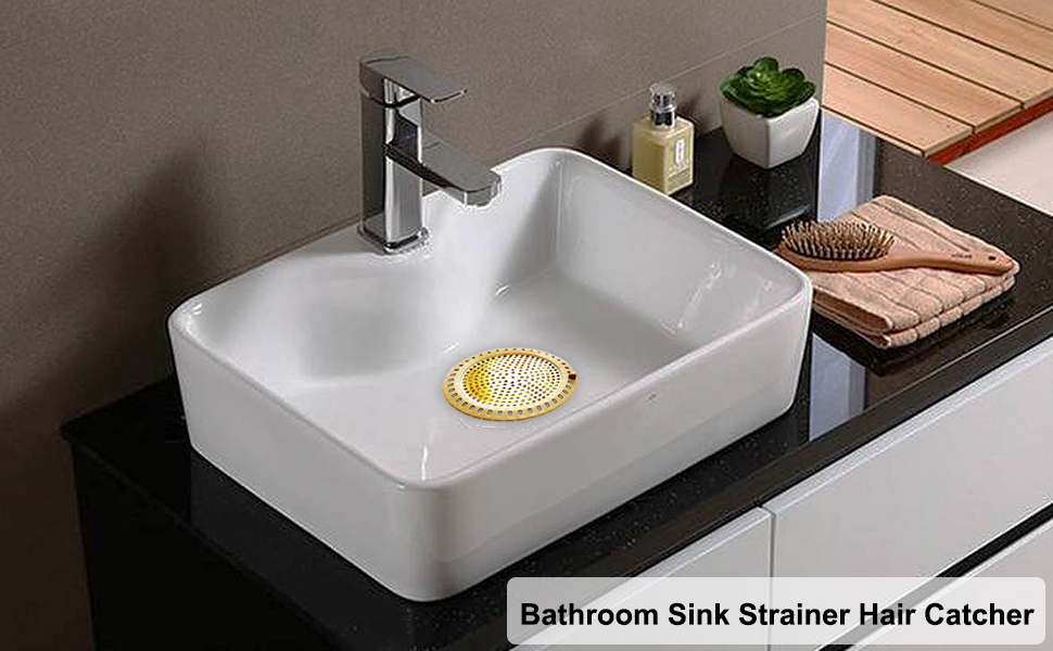 bathroom sink drain strainer