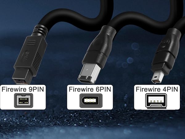 1394 Firewire 400 6-pin to 6-pin Cable