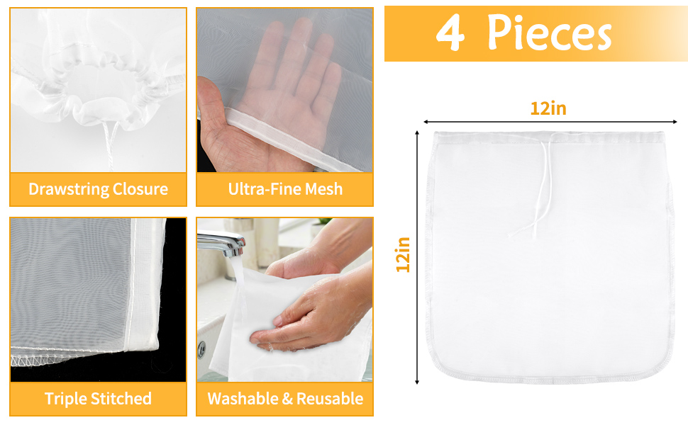 cheese cloth bag for straining