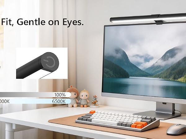 Monitor Light Bar, Computer Monitor Lamp for Home Office Gaming