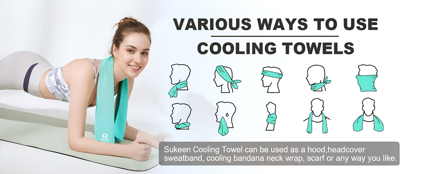 cooling towels for neck and face cooling towel for hot weather cool cold towels for neck gym sweat