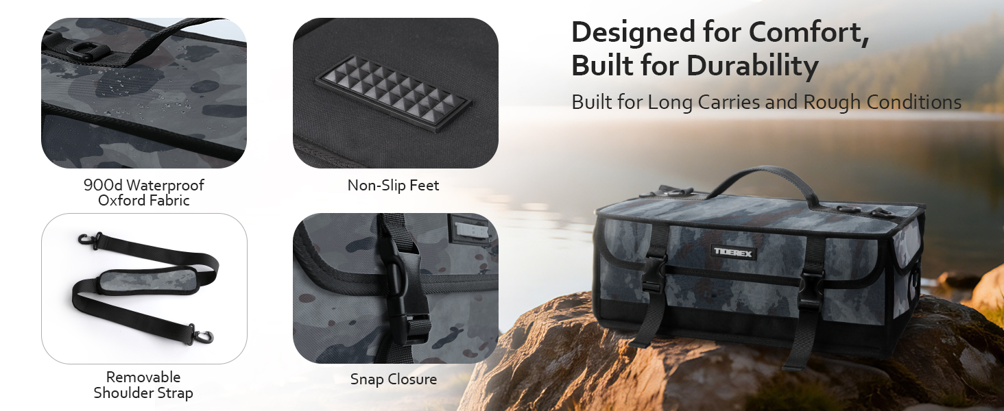 soft bait bag storage