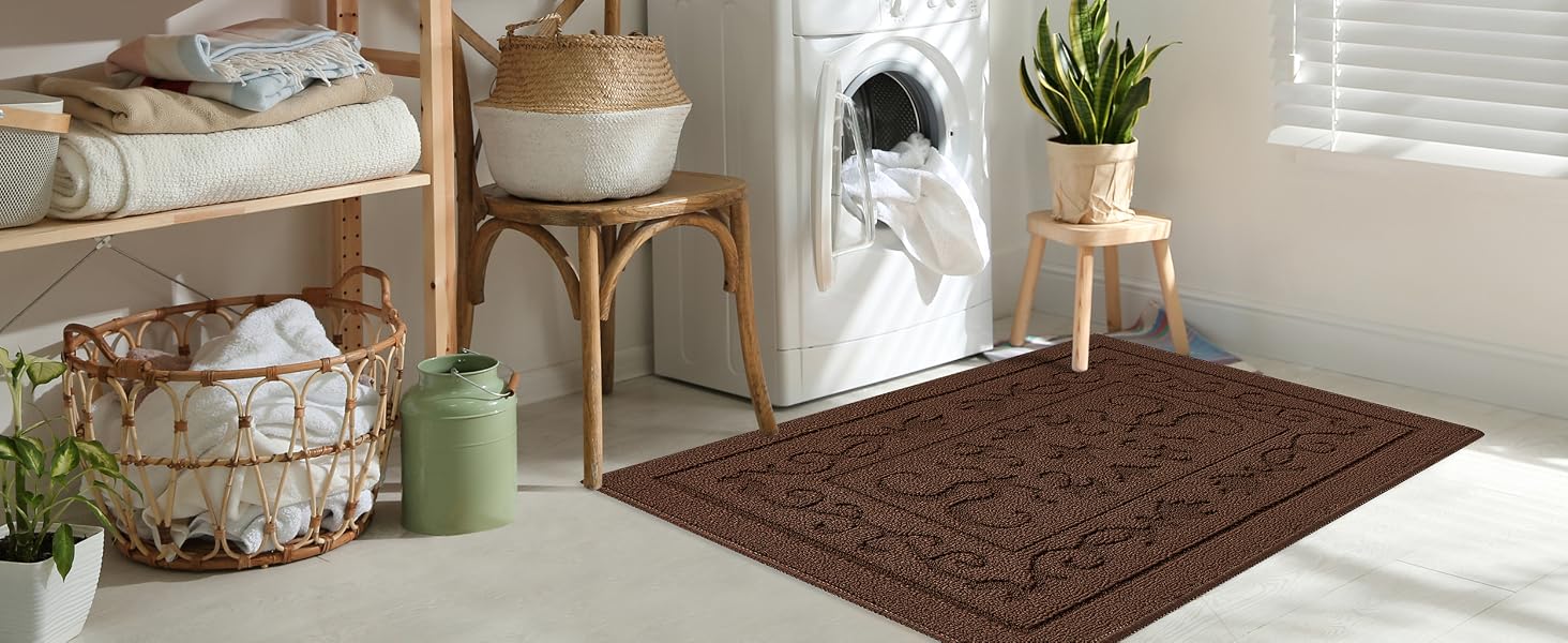 Dirt Trapper Doormat Inside Floor Mats for Entryway