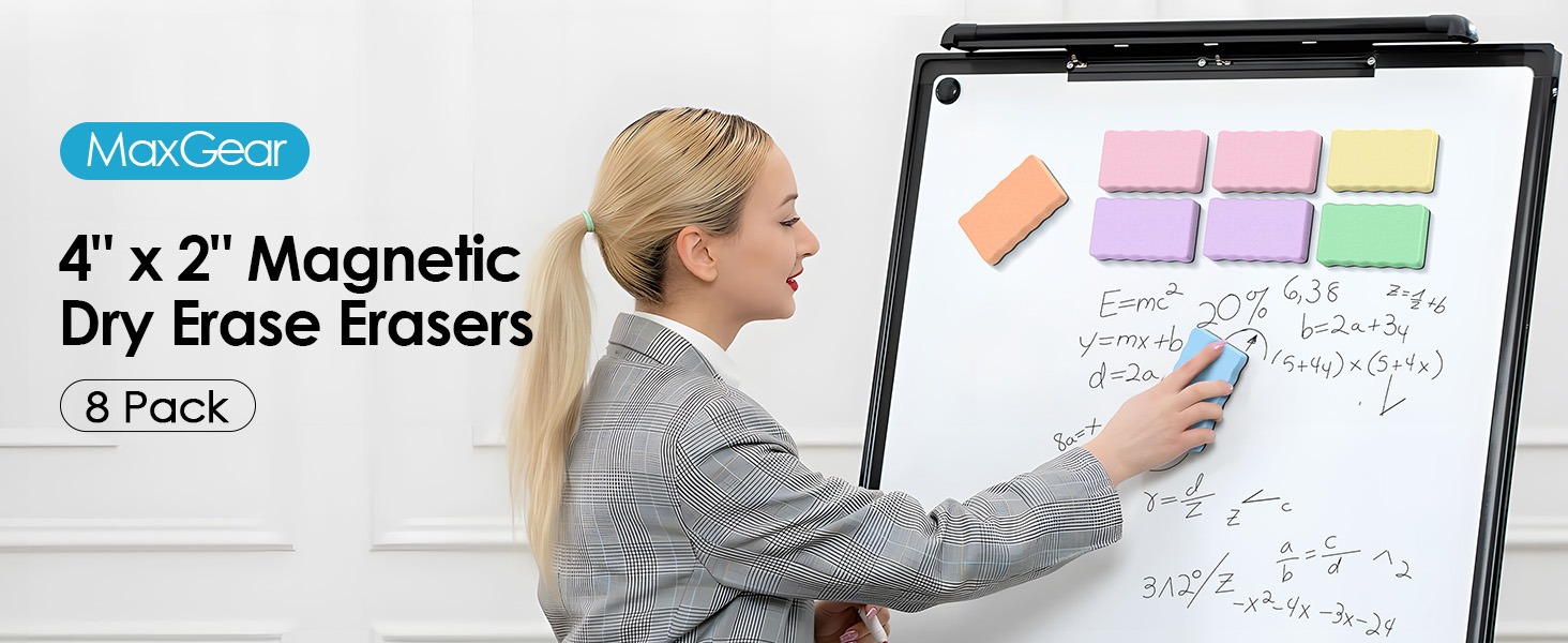 Macaron Magnetic Dry Erase Eraser