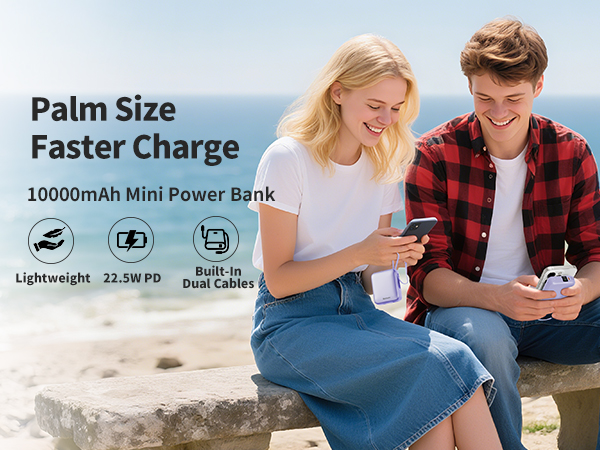 10000mah mini power bank