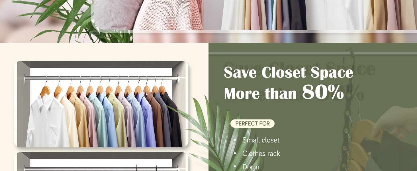 space saving hangers