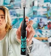 Made by Dentists Sonic X Electric Toothbrush – Rechargeable Kids Sonic Toothbrush, 8X Plaque Remo...