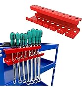 MUTUACTOR Magnetic Wrench Holder Heavy Duty,Anti-scratch Magnetic Mount Screwdriver Holders, 2 La...