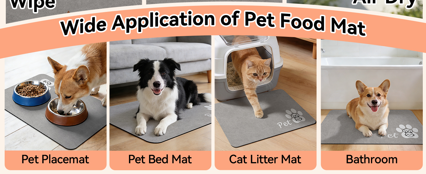 cat food mats for indoor cats