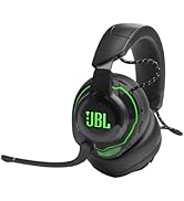 JBL Quantum 910X Wireless - Gaming Headset for Xbox (Black),Black/Green, Medium