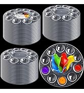 WNATN Paint Tray Palette,60pcs Paint Trays for Kids,Plastic Paint Pallet or Pupils to Painting,DI...