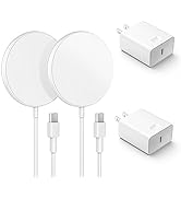 Magnetic Wireless Charger Compatible with MagSafe Charger, for iPhone Wireless Charger with 20W P...