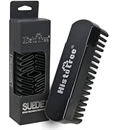 Histotree Suede Brush for Shoes Furniture Boots Bags Belts Natural Suede Cleaner with Crepe Ribbo...