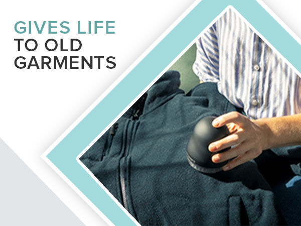 Gives Life to Old Garments