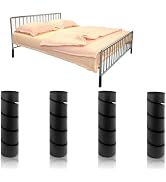 4PCS Bed Frame Toe Protectors, 6" Bed Frame Leg Covers, Protects Toes from Collisions with Furnit...