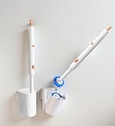 OceanBreezy Electric Toilet Bowl Brush and Hold Set, 4-in-1 Disposable Scrub Brush, with 18 Dispo...