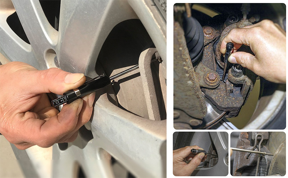 brake pad thickness gauge