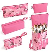 MAFYE 6 Pack Tool Pouch Zipper Bags, Large Multi-Size Tool Organizer with Carabiner& Crossbody St...