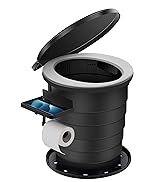 TRIPTIPS Upgrade XL Portable Toilet for Camping Travel Toilet Camping Toilets Tall Portable Toile...