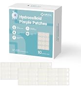 LIFARA Hydrocolloid Pimple Patches - 2X Fast Moist Healing, Ultra Absorbency, Drug Free, Medical ...