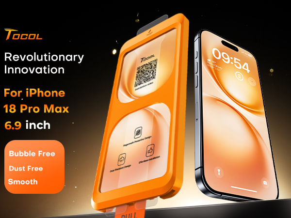 for iPhone 18 pro max screen protector