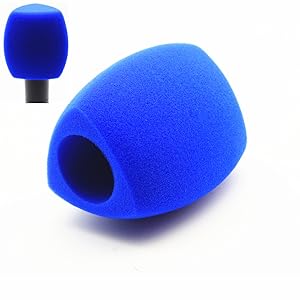 Triangle microphone foam windscrseen